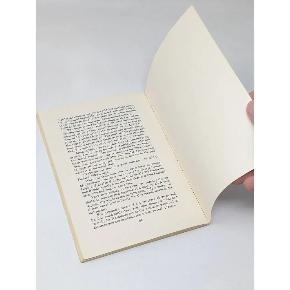 The Toothpaste Express Armand Doll Letters from Prison Missionary Memoir‎ Signed